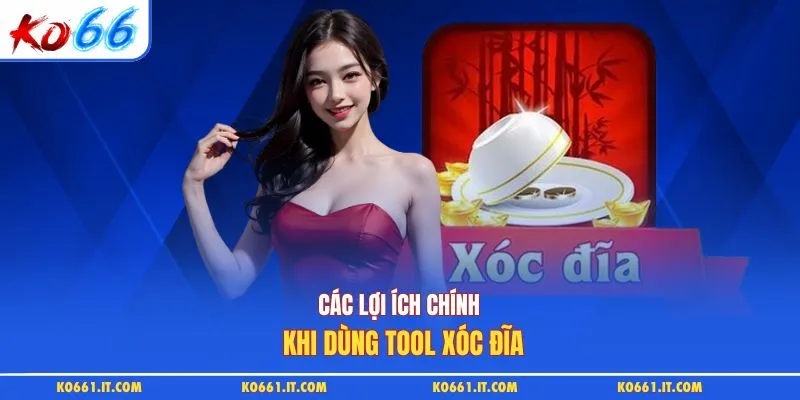 Các lợi ích chính khi dùng tool xóc đĩa